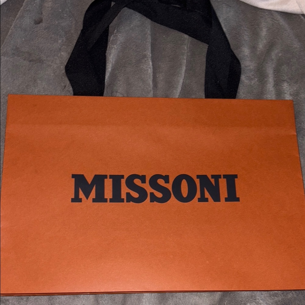 Missoni Orange Tote Bag